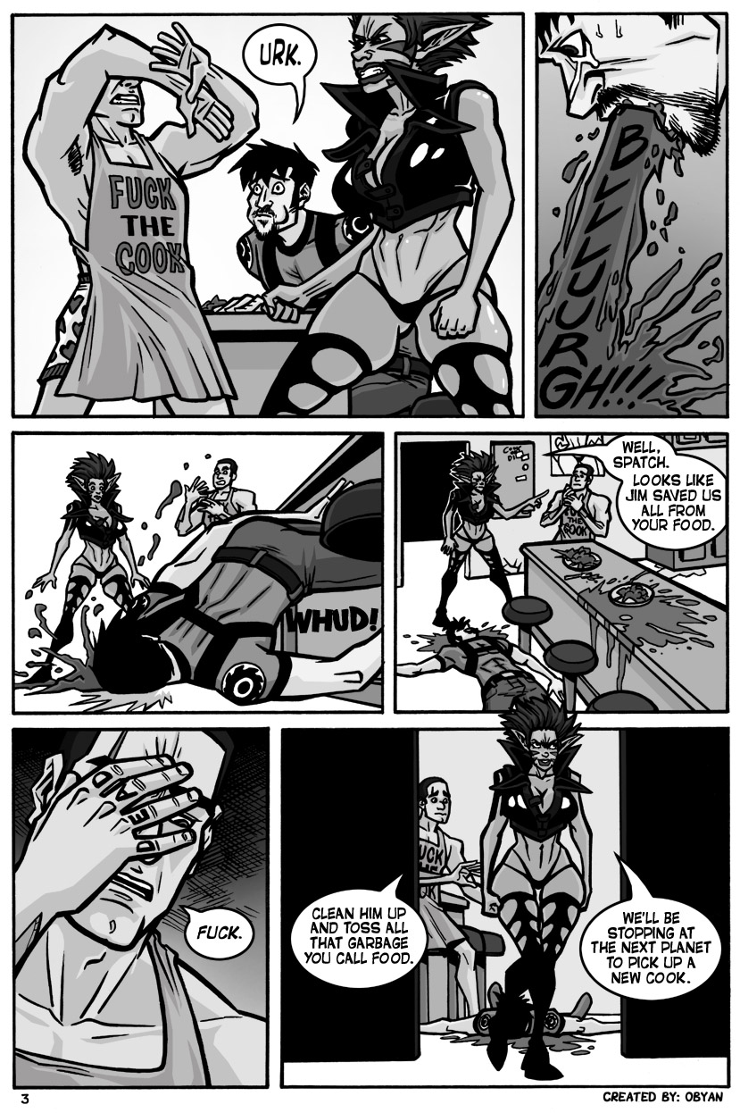 Black Comet Pirates: Just Desserts page 4 full