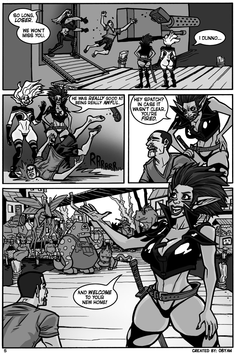 Black Comet Pirates: Just Desserts page 6 full