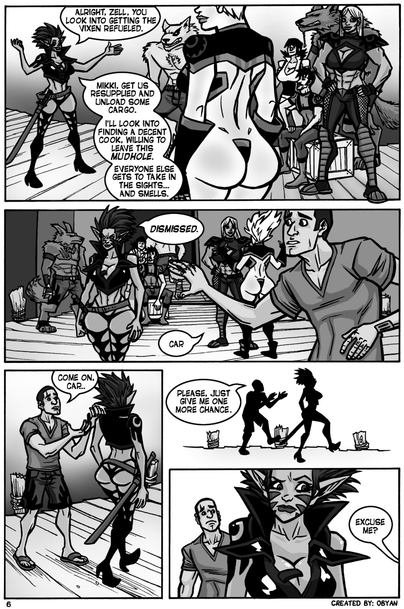 Black Comet Pirates: Just Desserts page 7 full