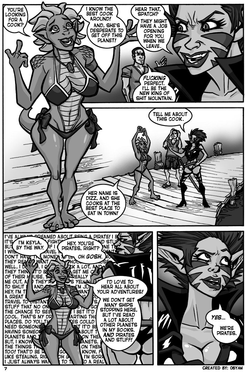 Black Comet Pirates: Just Desserts page 8 full