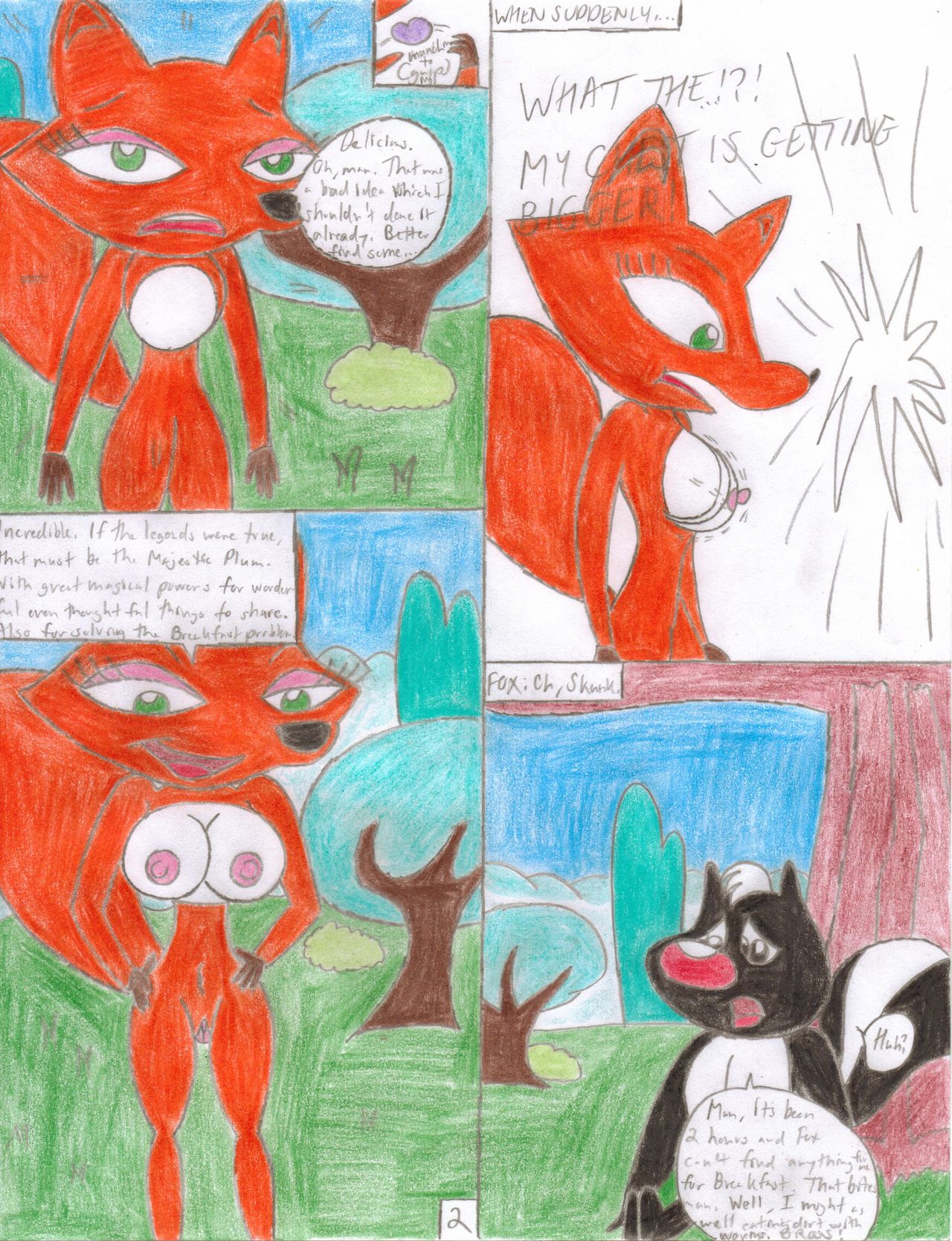 TRANS COMICS Fox's Bigger Problem page 2 full