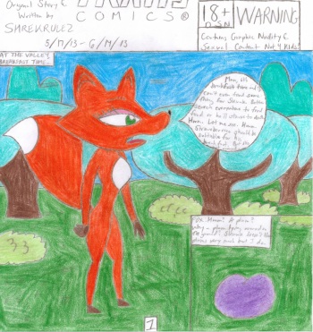 TRANS COMICS Fox's Bigger Problem cover