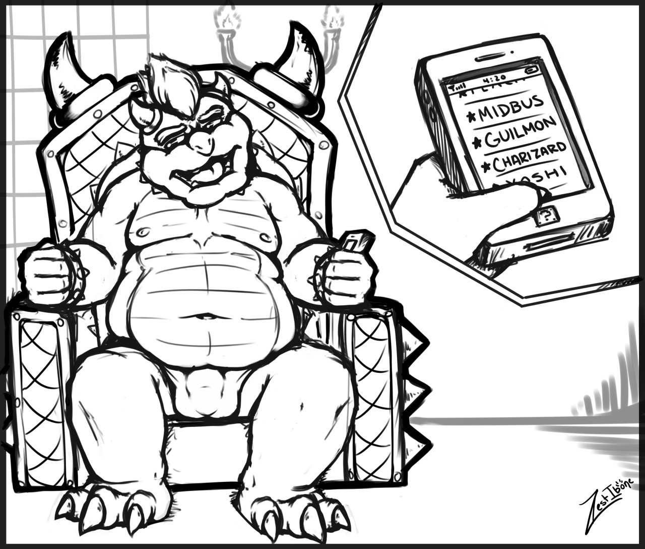 The Koopa King's Boredom page 1 full