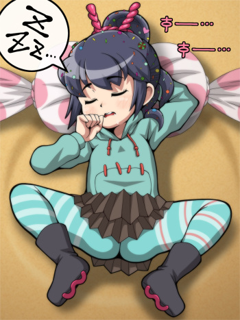 Vanellope-chan de Mushou ni Shikoritaku Naru Toki ga Imada ni Aru cover