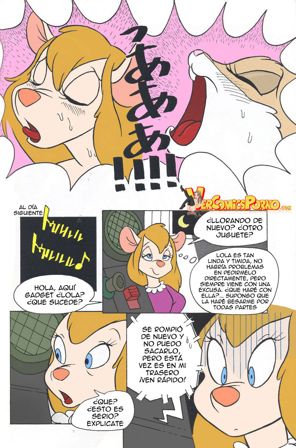 Gadget Hackwrench X Lola Bunny page 10 full