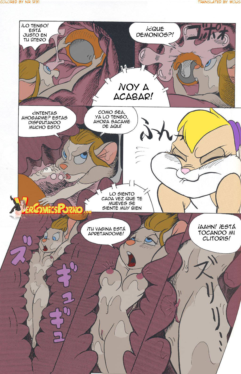 Gadget Hackwrench X Lola Bunny page 5 full