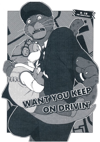 WANT YOU KEEP ON DRIVIN' cover