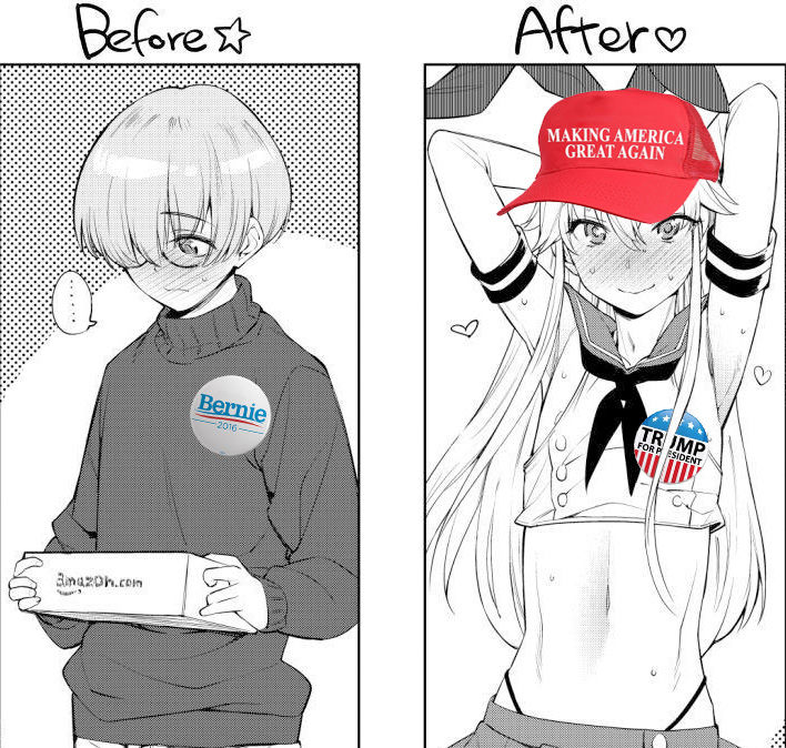 MAGA! - Collection of girls wearing Make America Great Again hats page 3 full