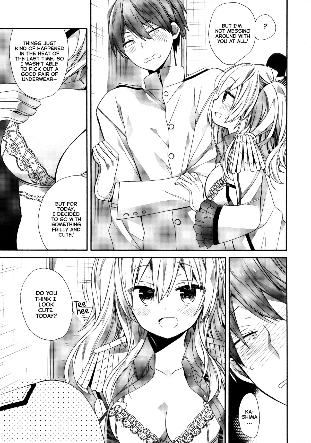 Kashima-chan no Renshuu Sensen Ijou Ari 2 | There's Something Weird With Kashima's War Training 2 page 8 full