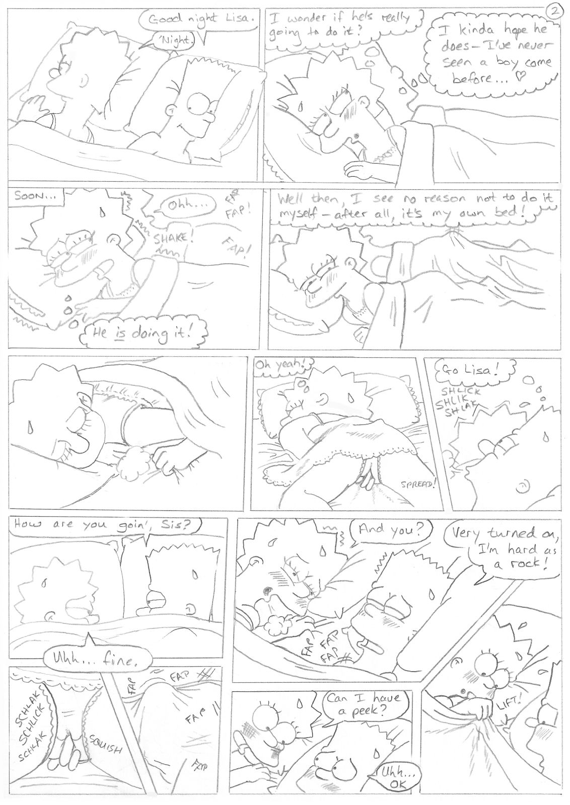 My Sister's Bed page 2 full