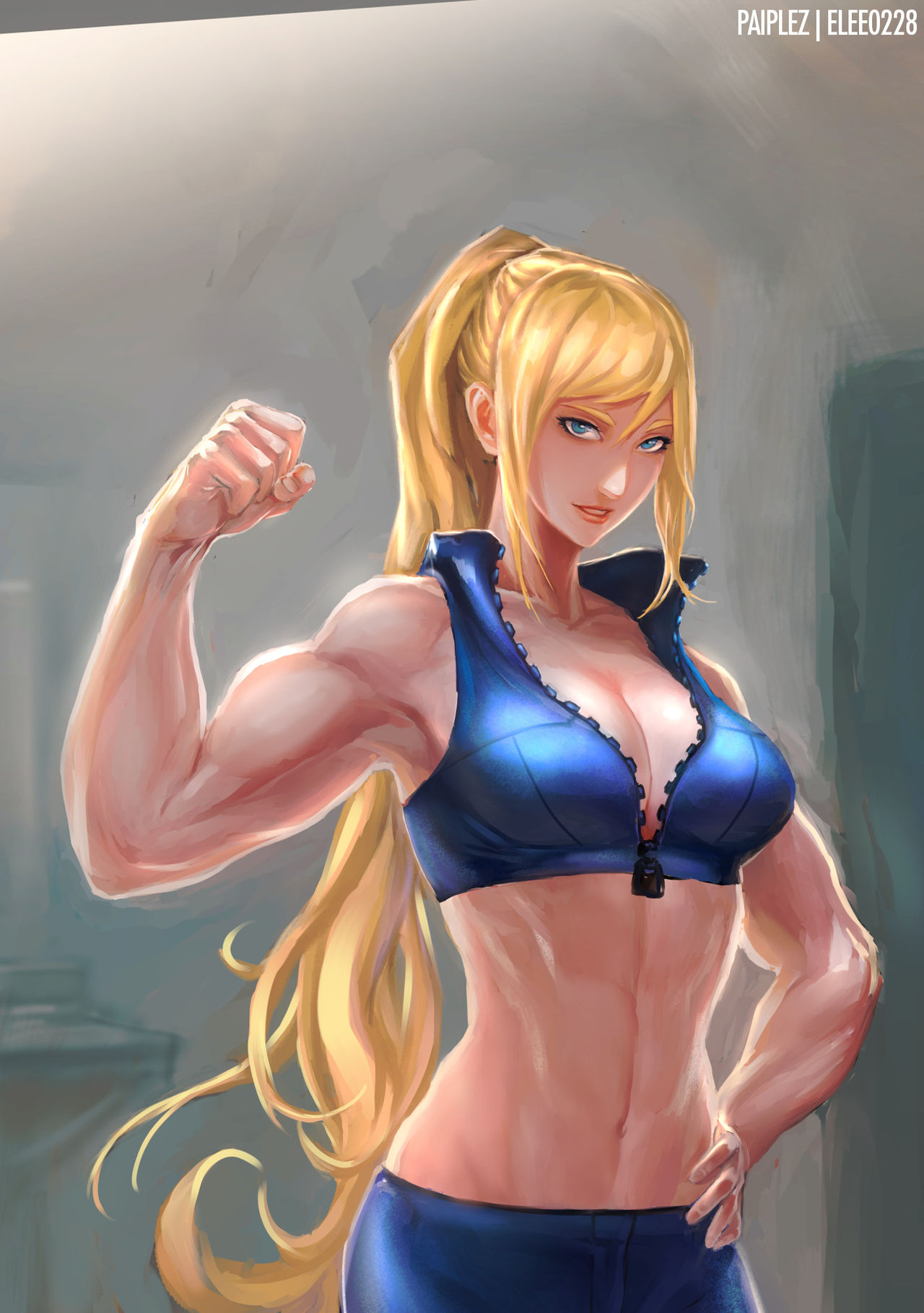 Flexing Girls page 1 full