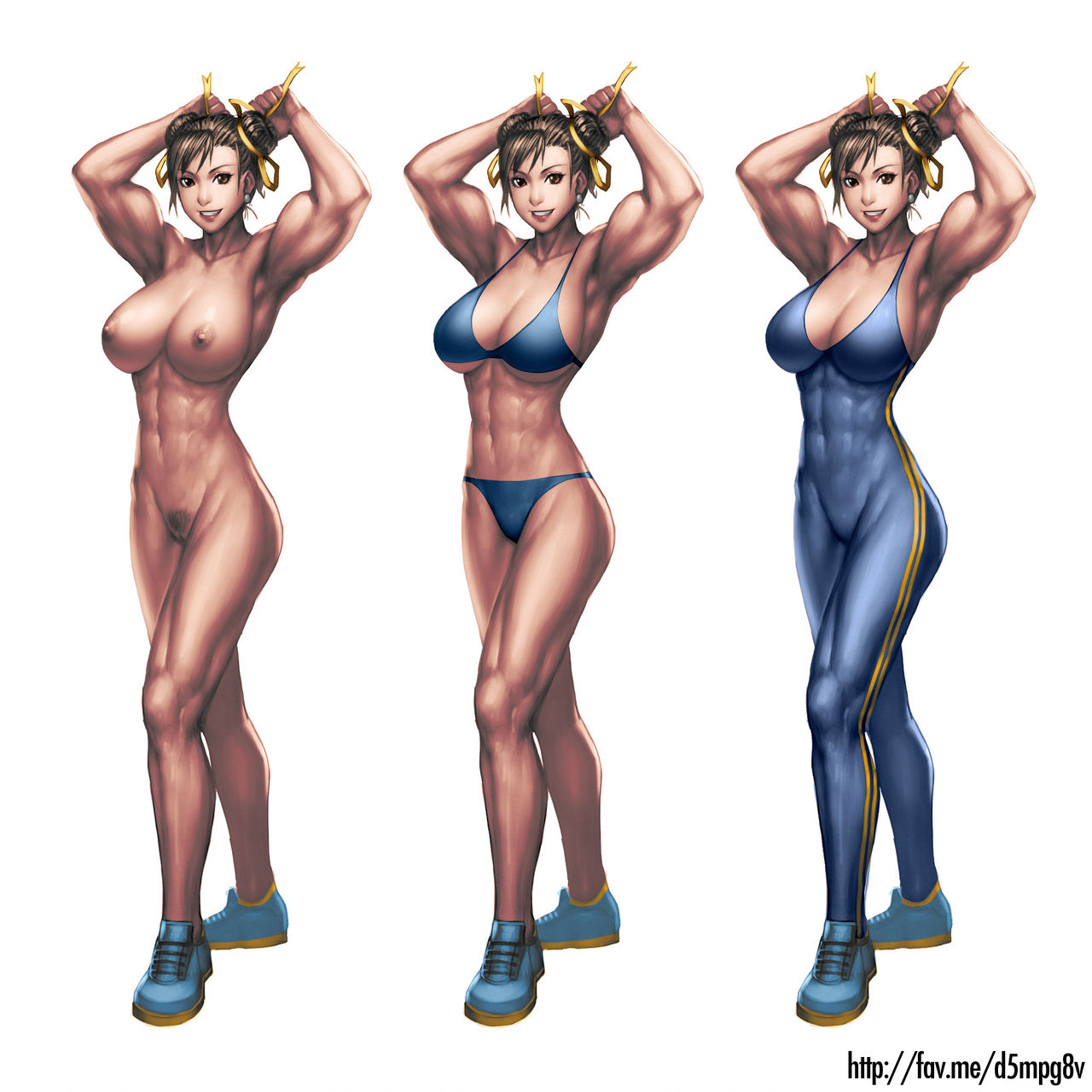 Flexing Girls page 7 full