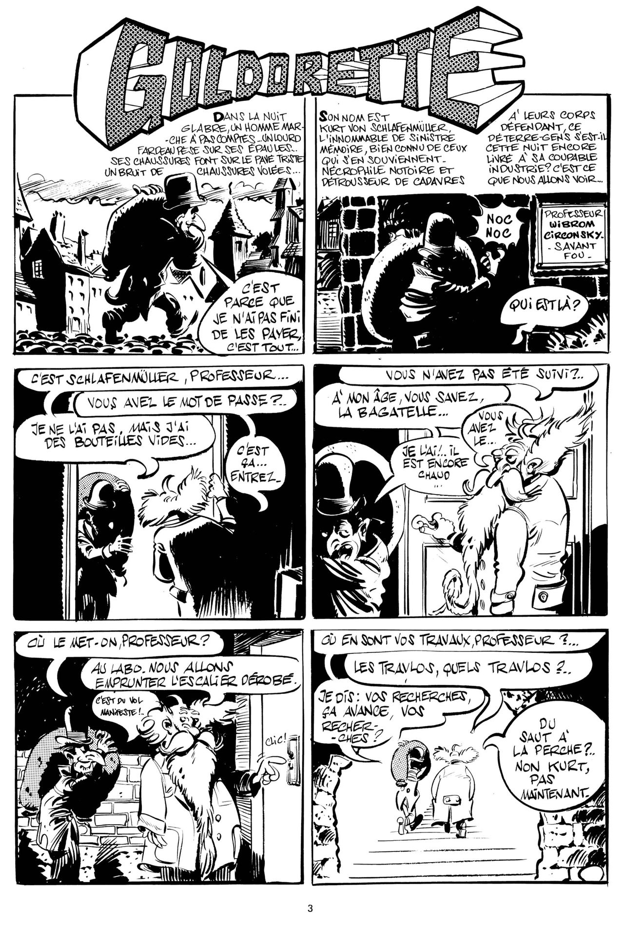 Goldorette - Volume 1 page 3 full