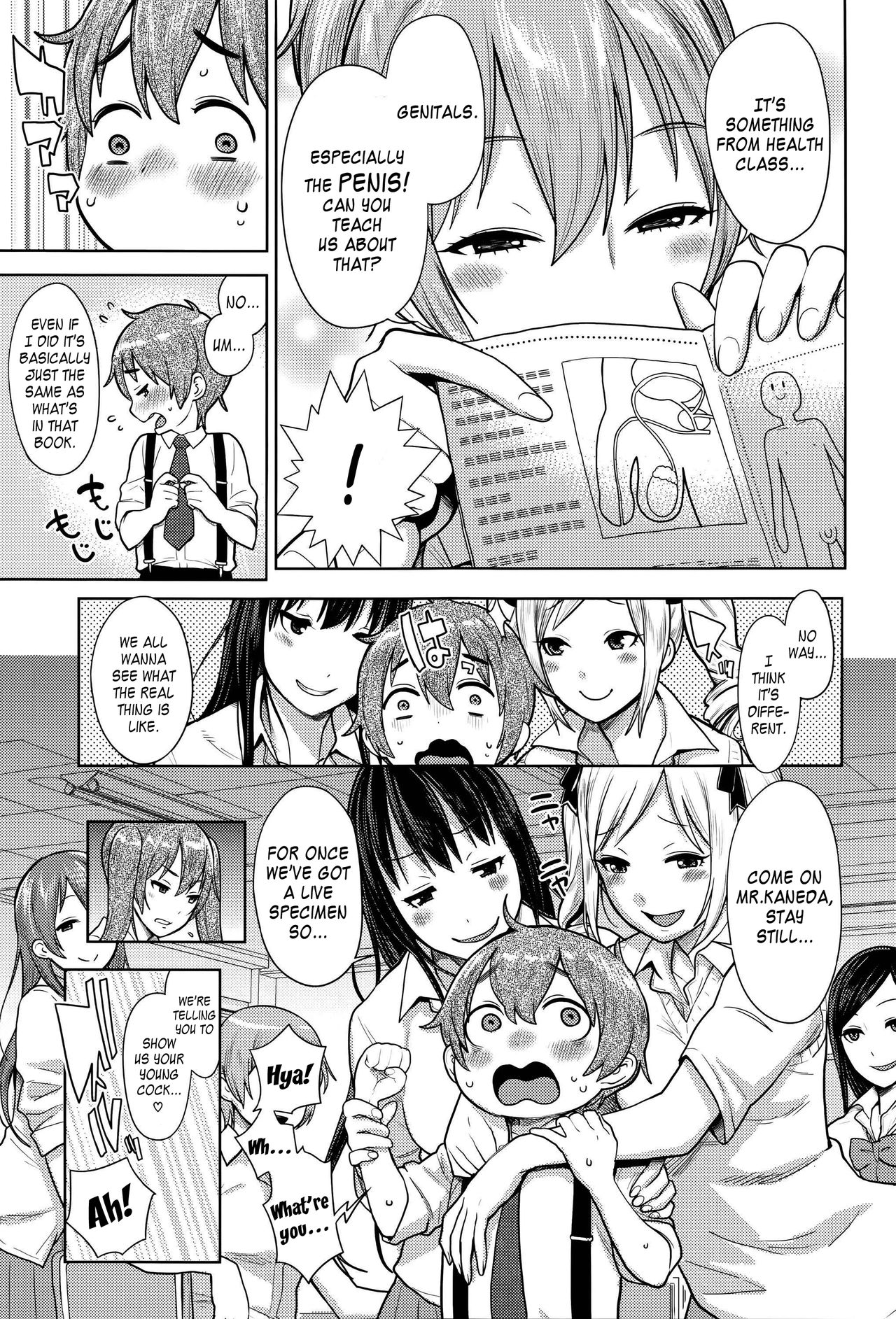 Sannen Bitch-Gumi, Kodomo Sensei | Senior Year Sluts Get a New Kid Teacher page 9 full