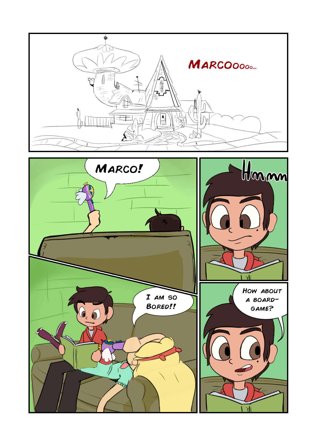 Star Vs. the board game of lust page 1 full