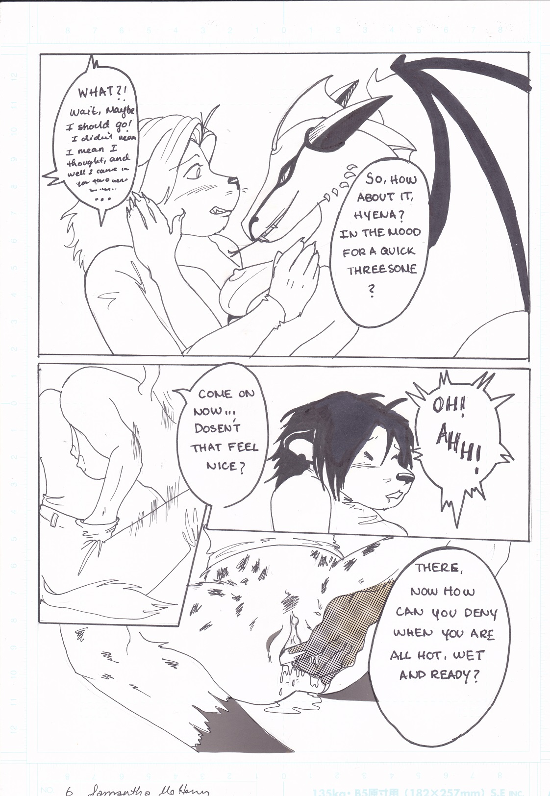 Hyena and Dragon Folio page 6 full