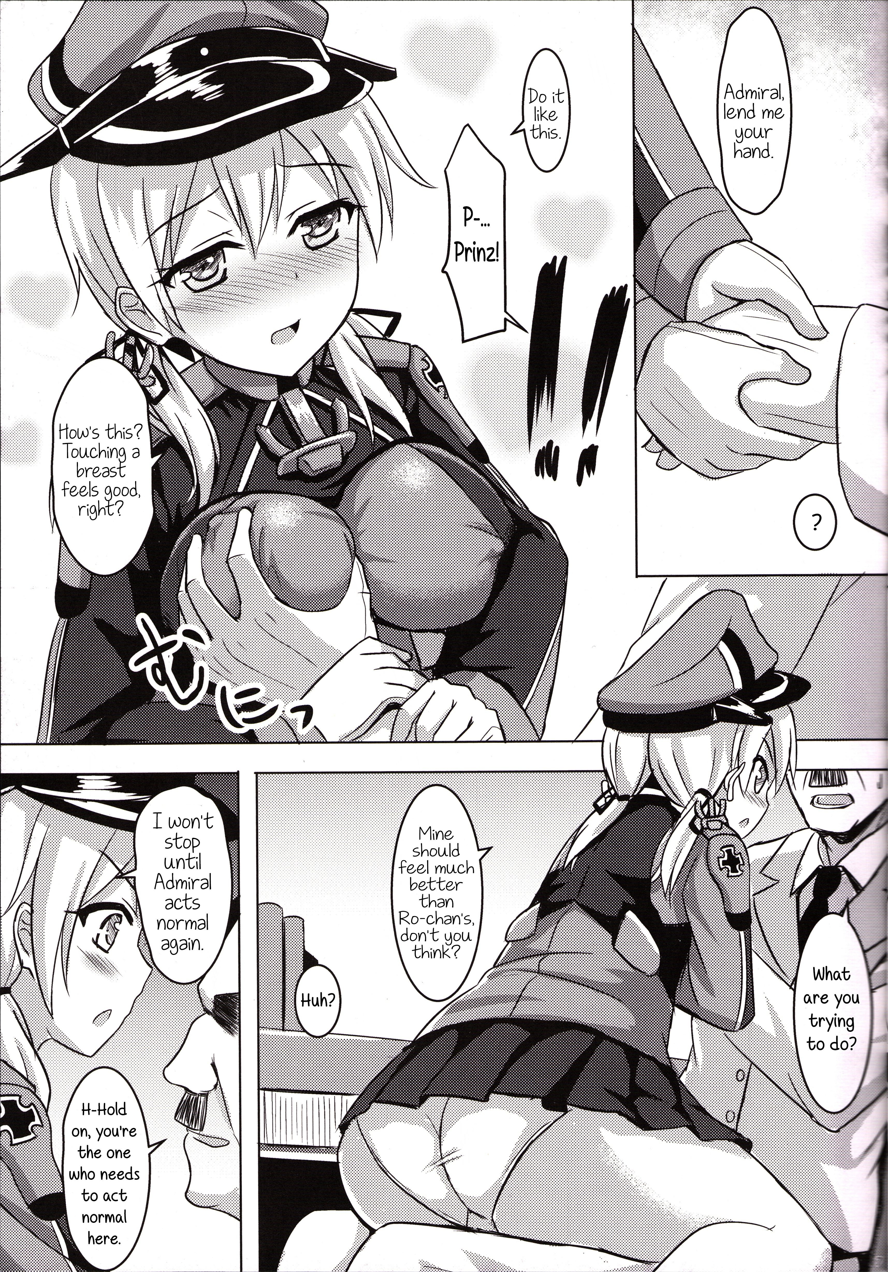 Doitsu Kanmusu no Oppai Sakusen | German Shipgirls' Boob Tactics page 8 full