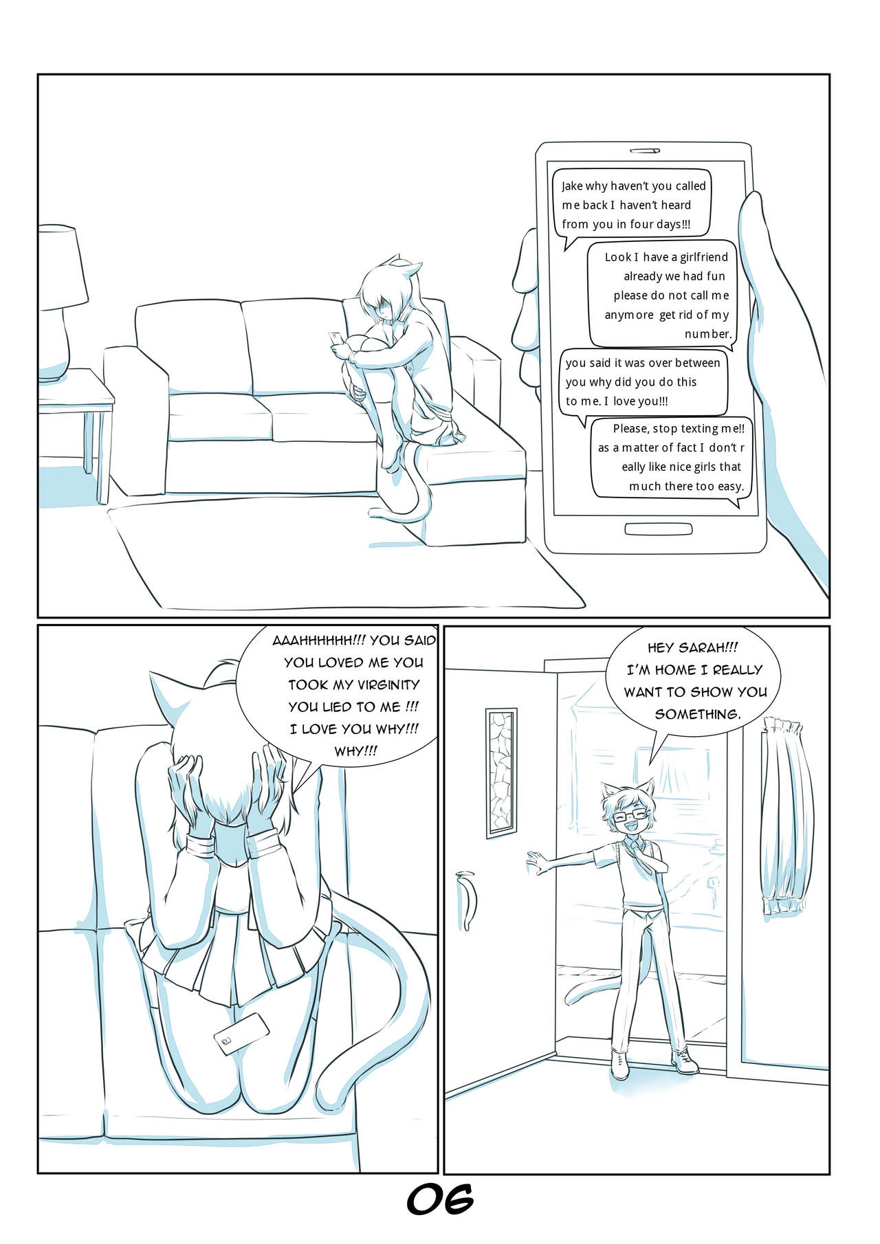 I love my babysitter comic: by anonymous.ch1 and preview ch2 page 7 full