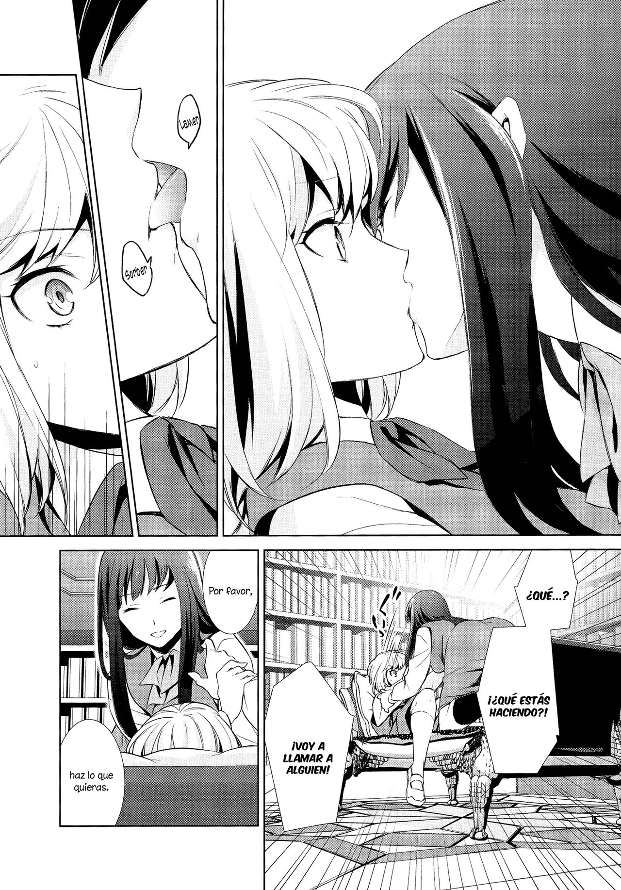 Himitsu no Zettairyouiki | El dulce secreto de la biblioteca page 8 full