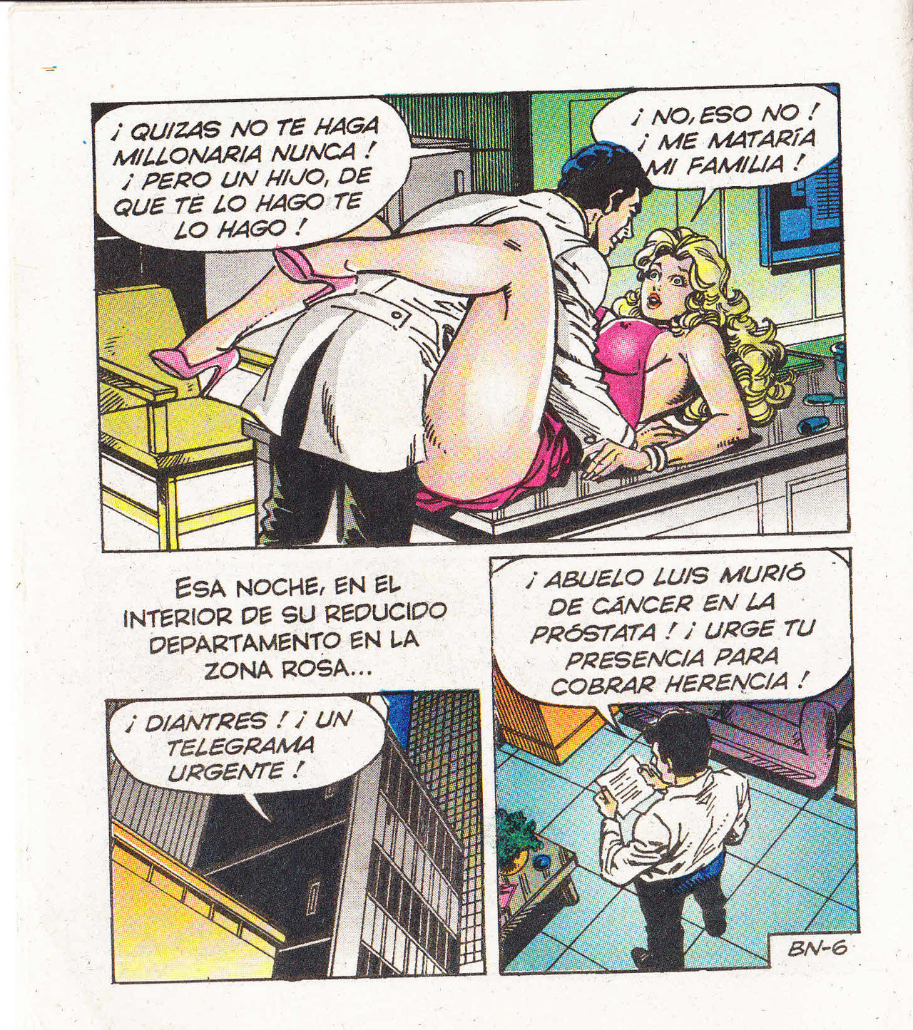 Bellas de Noche 115 - Y mi pajarito ahora es tamalito page 8 full
