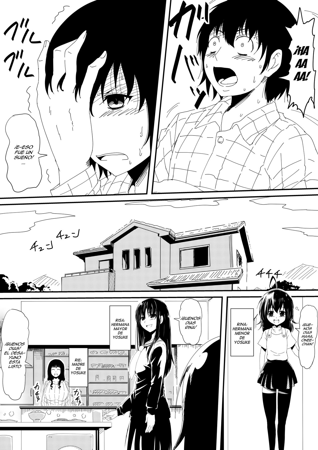 Kami no Chinko o Motsu Shounen ~Chinko ni Yuki Kuruu Haha to Shimai~ page 4 full
