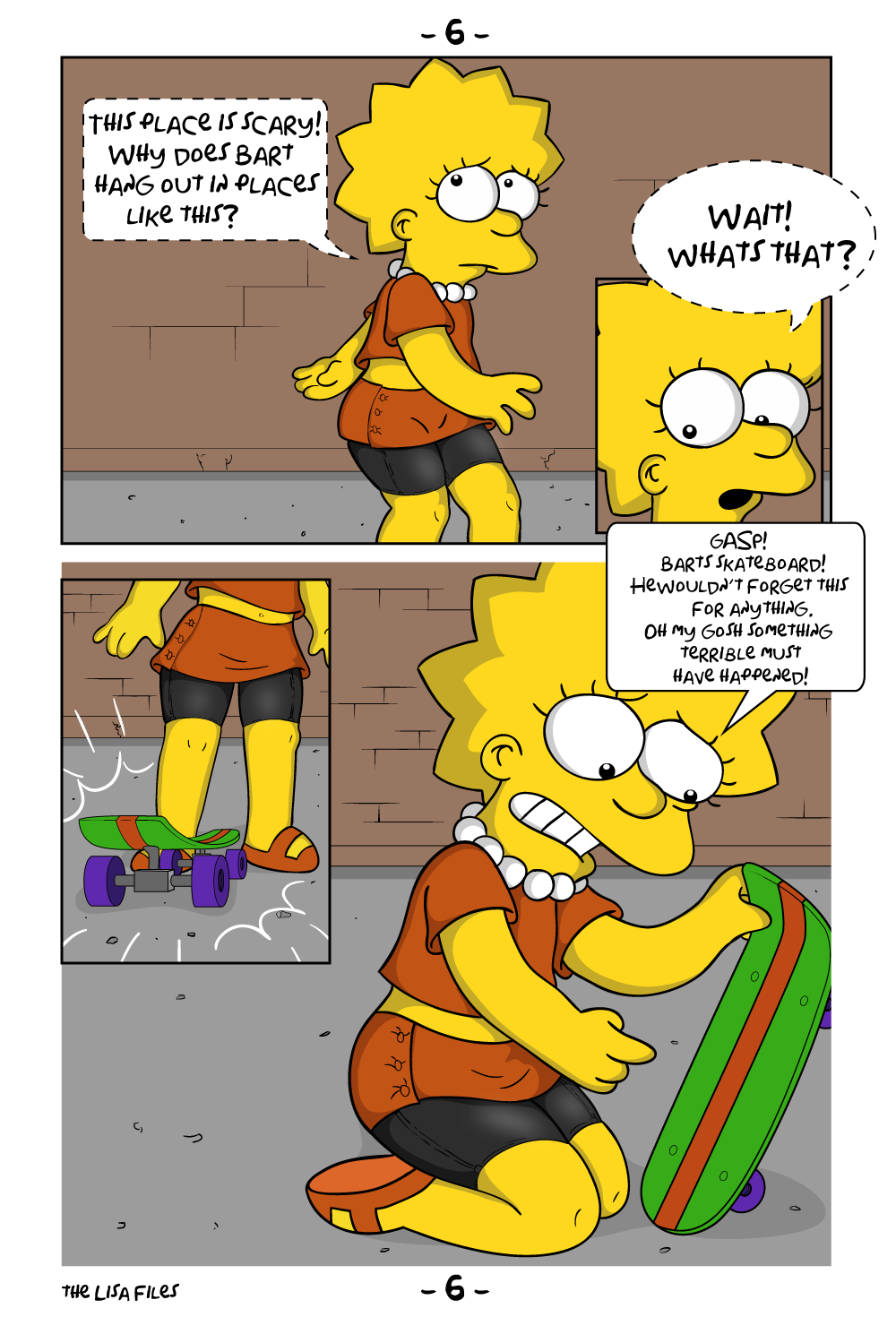 The Lisa Files page 8 full