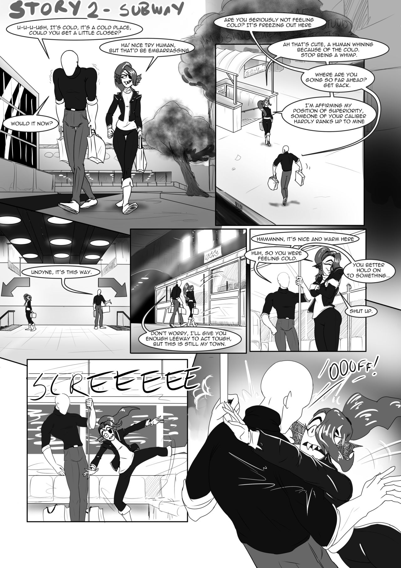 Spear of Just Us - Battle Against a True Nympho page 9 full