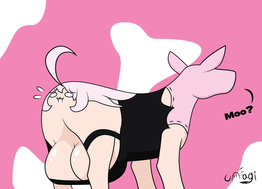 Loli the Witch and Nuki the Tanooki Girl transformation art by UnagiTakanashi page 3 full