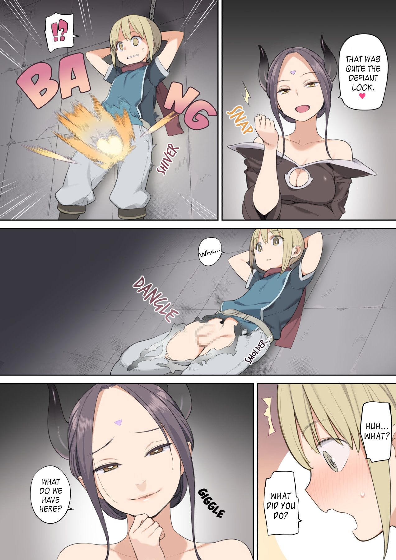 Toraware Yuusha to Maou  to Elf  | A Hero Taken Prisoner Meets the Demon Queen and Her Elf page 3 full