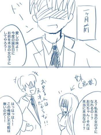 The Rich Scientist and his Male Sister cover