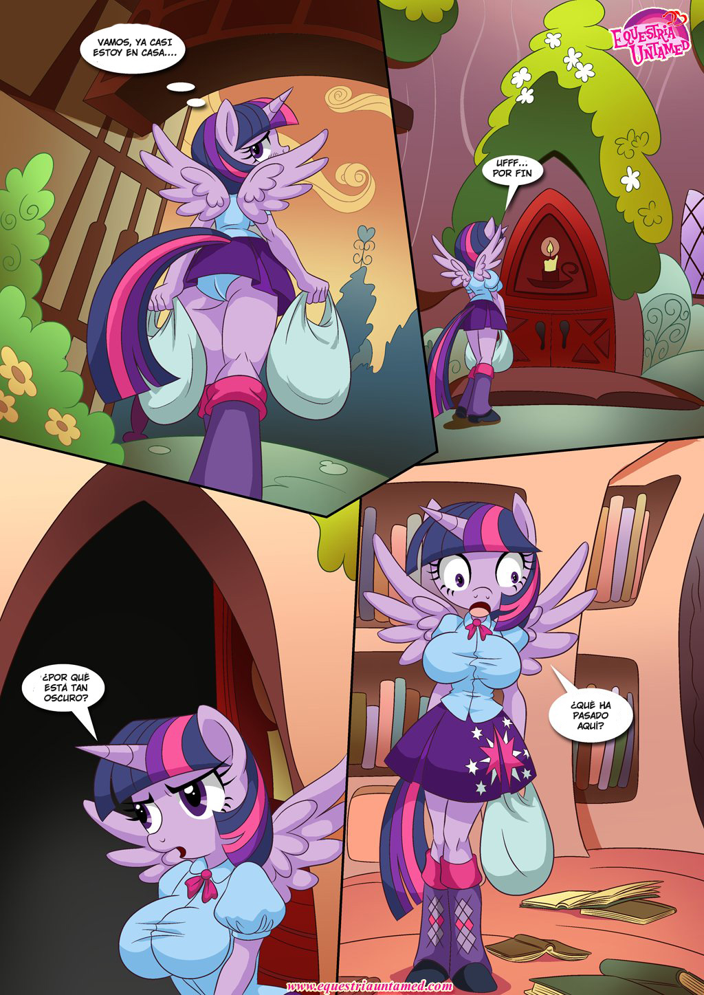 Sex Ed with Miss Twilight Sparkle | Educación Sexual Con La Señorita Twilight Sparkle page 3 full