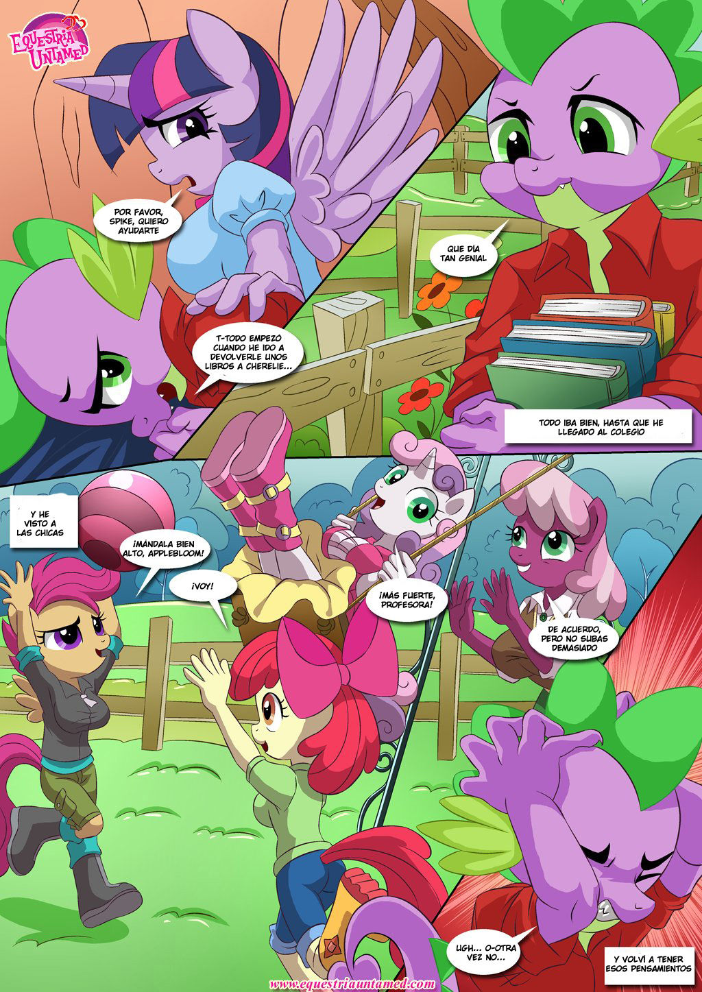 Sex Ed with Miss Twilight Sparkle | Educación Sexual Con La Señorita Twilight Sparkle page 6 full