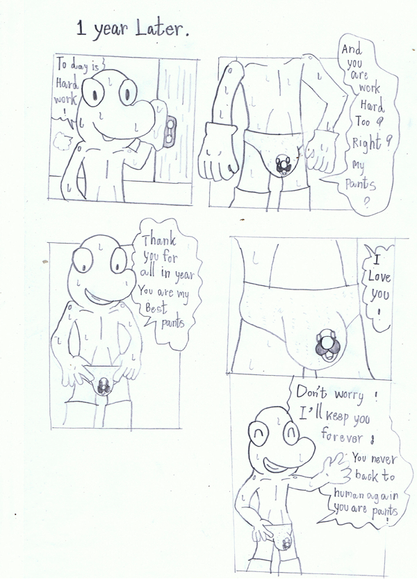 Luigi underwear transformation comic by boystomp page 3 full