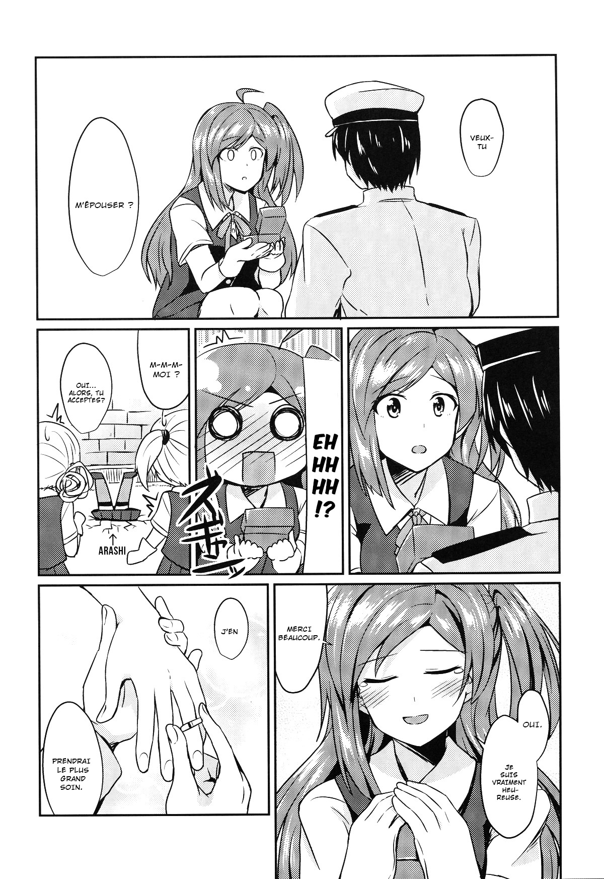 Hagikaze no Kekkon Shoya | Hagikaze's Wedding Night page 5 full