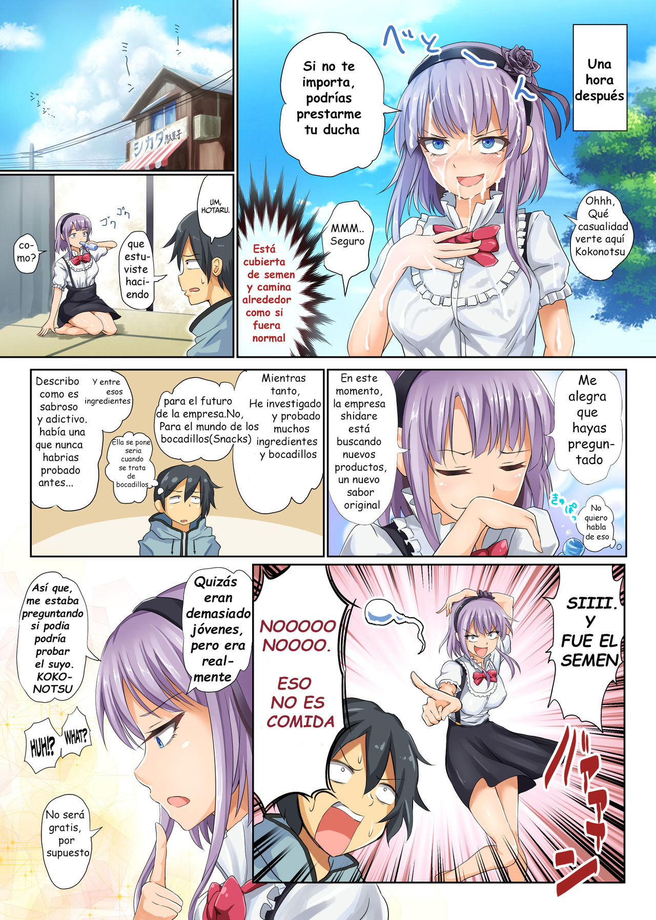 Seika no Musume Daga, Shikashi Hentai | The Candy Consextioner is Nothing More Than a Pervert page 5 full