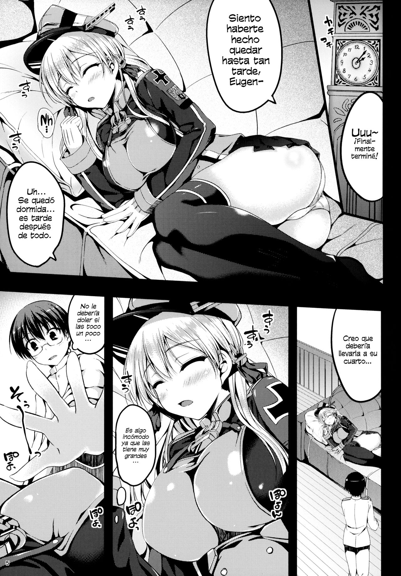 Prinz Eugen Tsuigekisen ni Utsurimasu | ¡Prinz Eugen yendo a la caza! page 4 full