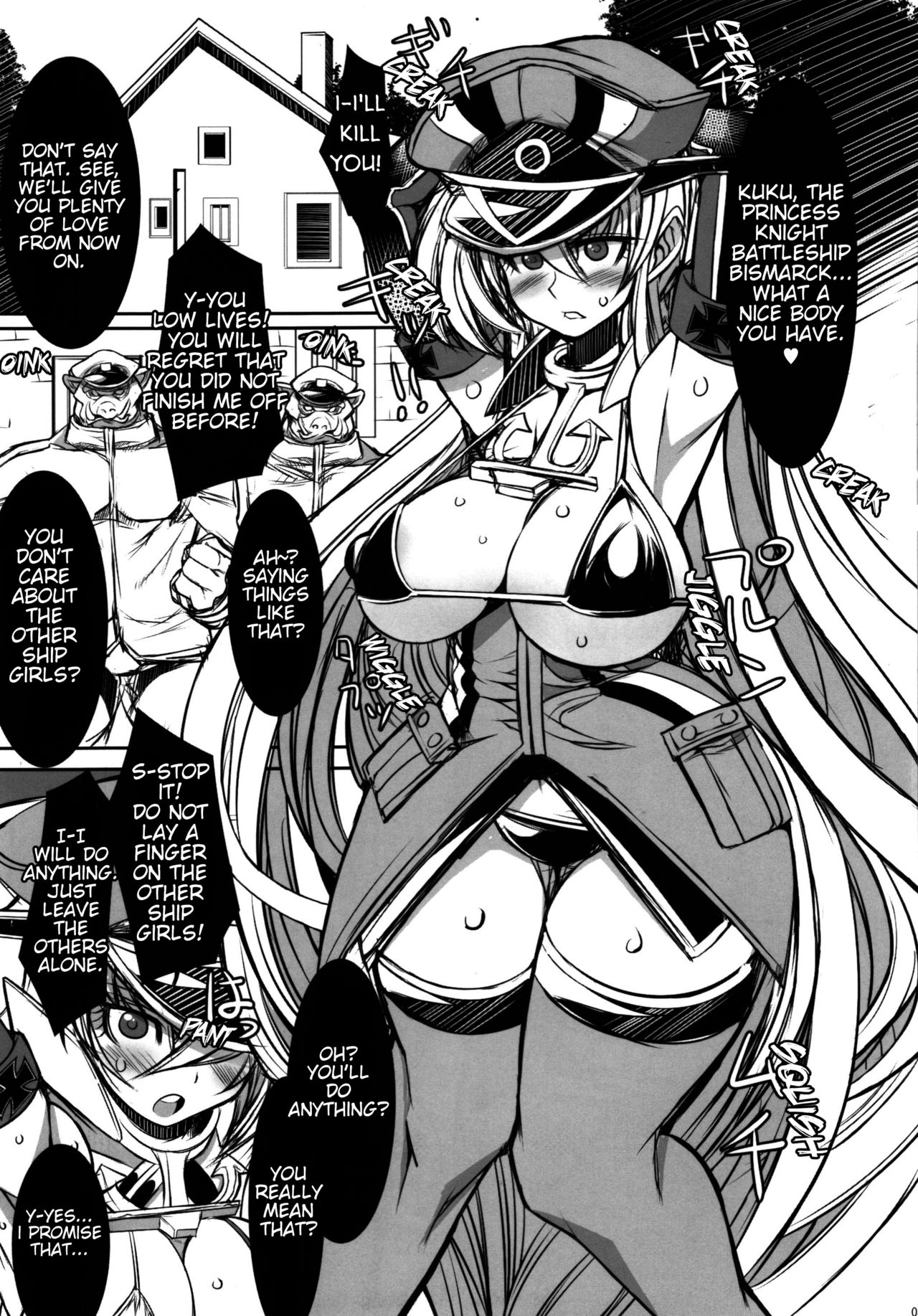 Himekishi Senkan Bismarck Toraware no Himesenkan | The Captured Princess Knight Battleship Bismarck page 5 full
