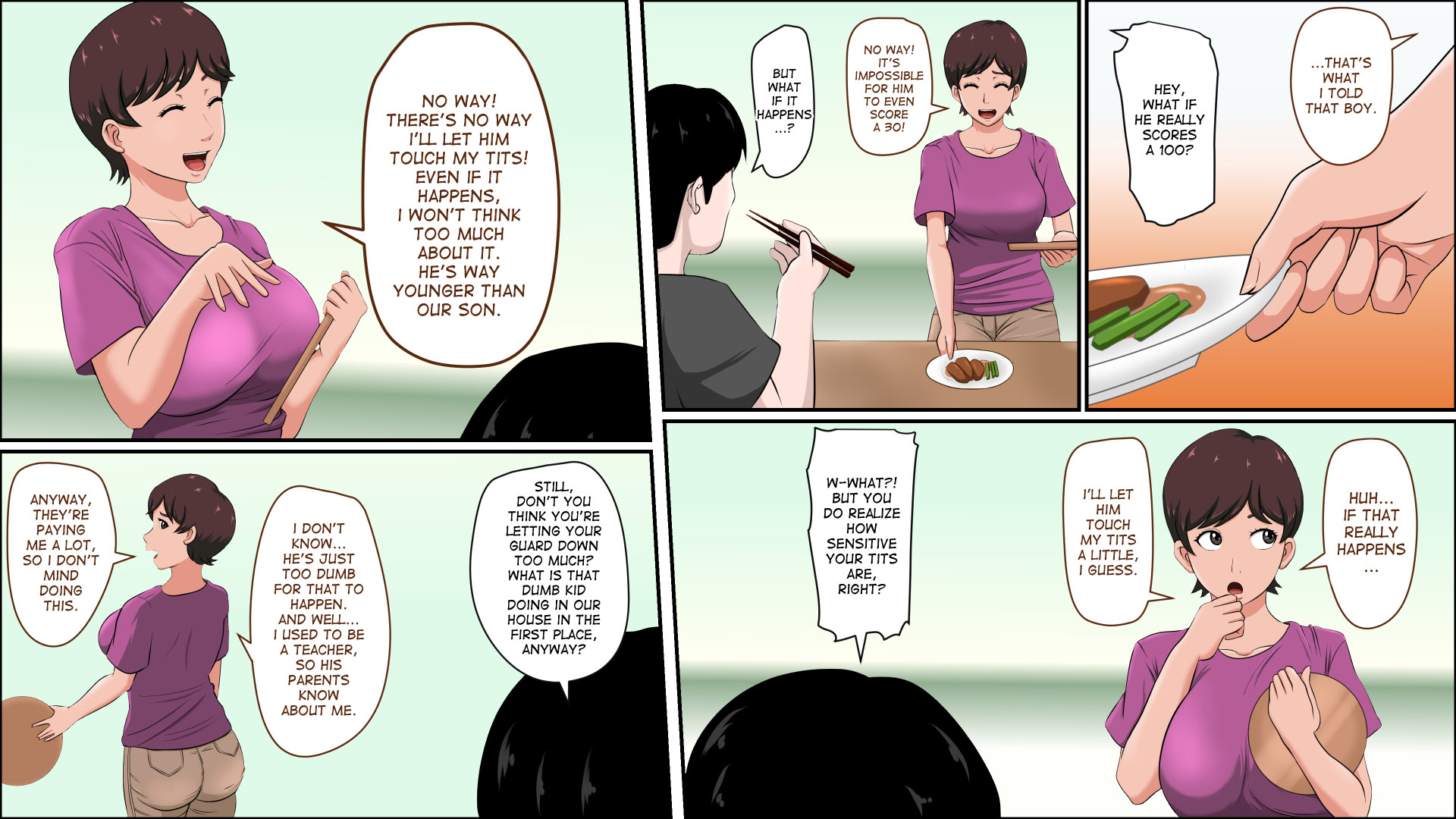 Tsuma ga Katei Kyoushi de Yudanshi Sugiteiru! | This Hot Housemom Is A Careless Teacher In The Best Way! page 6 full