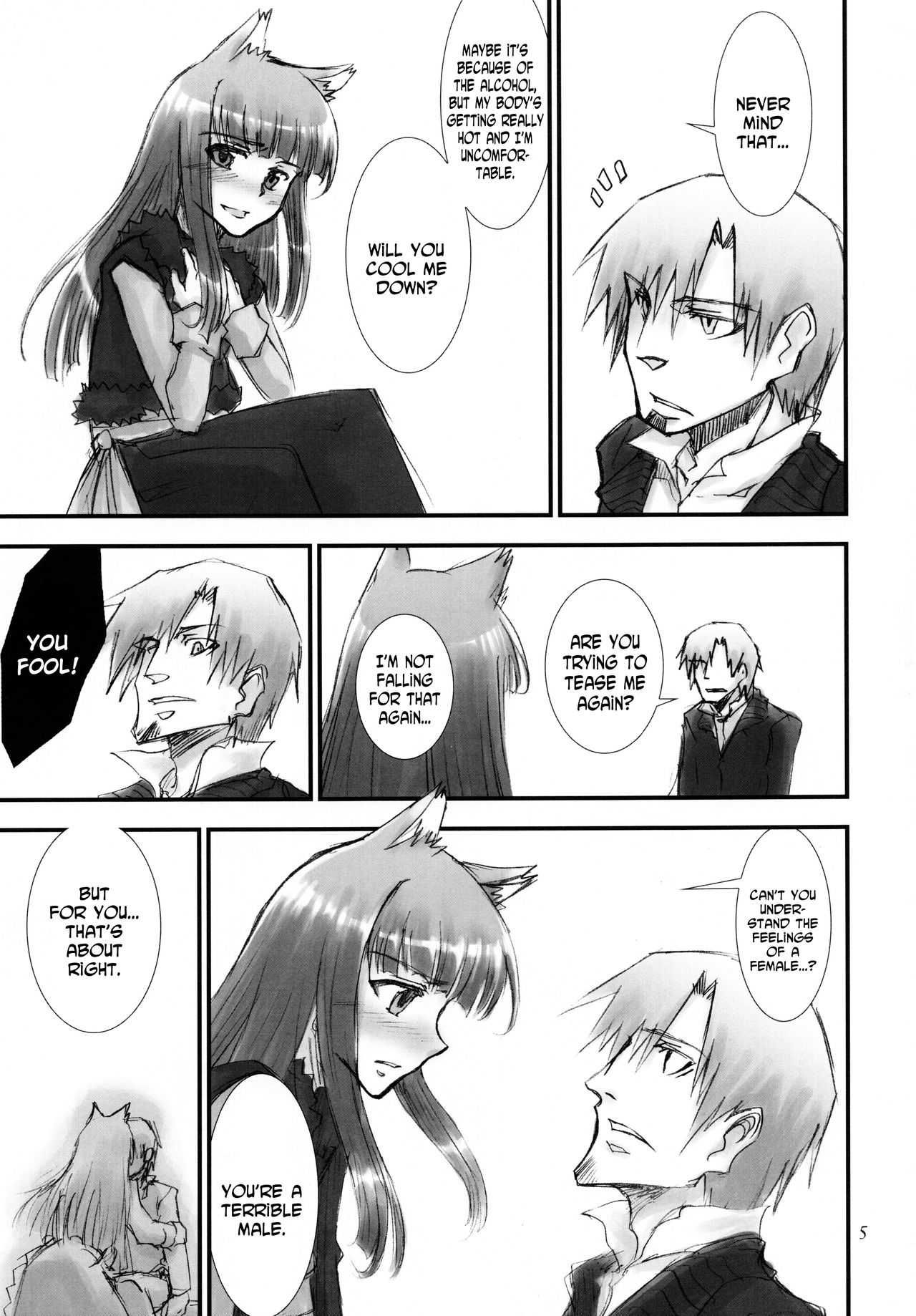 Ookami no Amai Mitsu | The Wolf's Sweet Nectar page 5 full