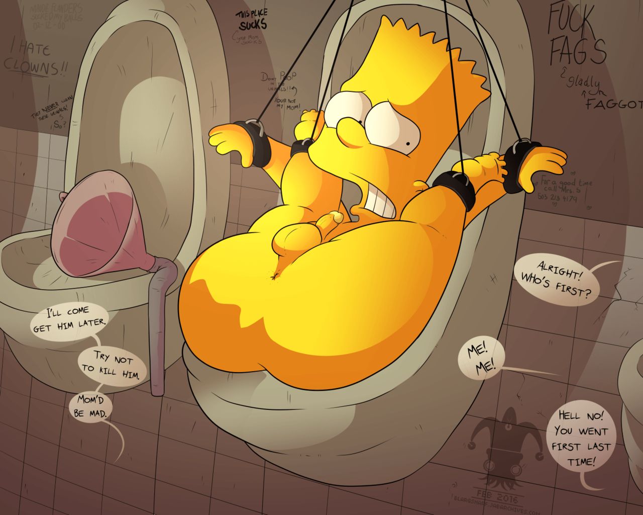 Bart Simpson page 7 full