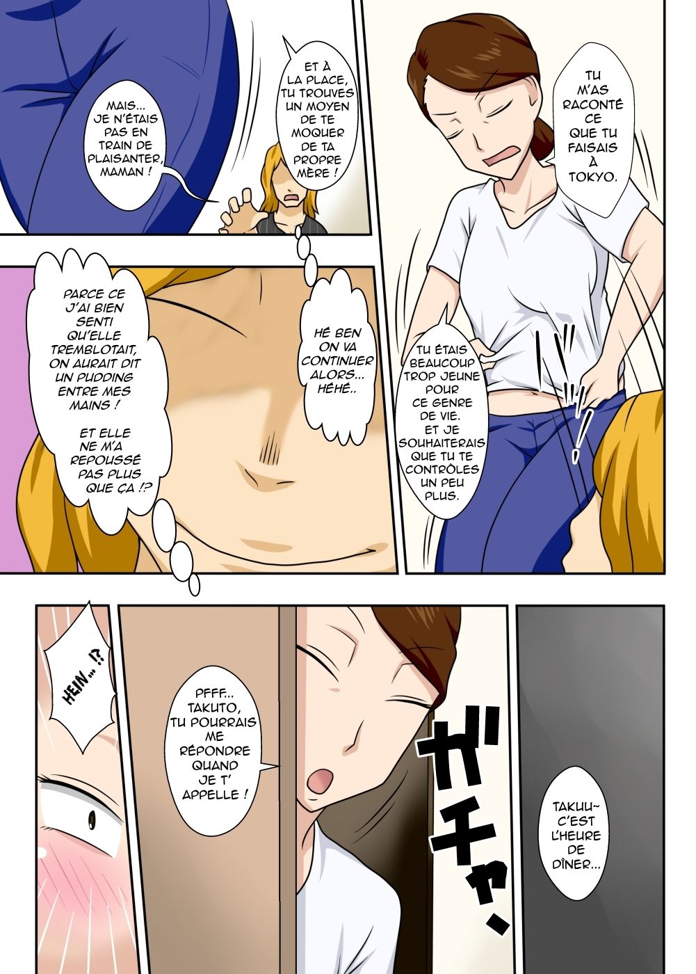 Kaette Kita Musuko ga Kinpatsu Yarichin | Mon fils est devenu un blondinet à salopes page 10 full