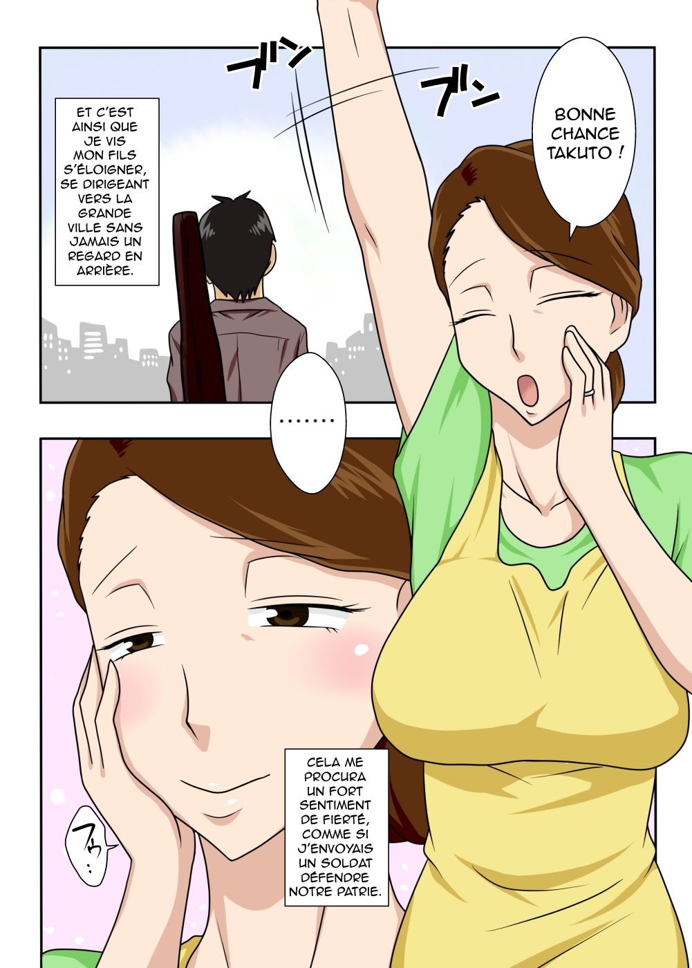 Kaette Kita Musuko ga Kinpatsu Yarichin | Mon fils est devenu un blondinet à salopes page 3 full