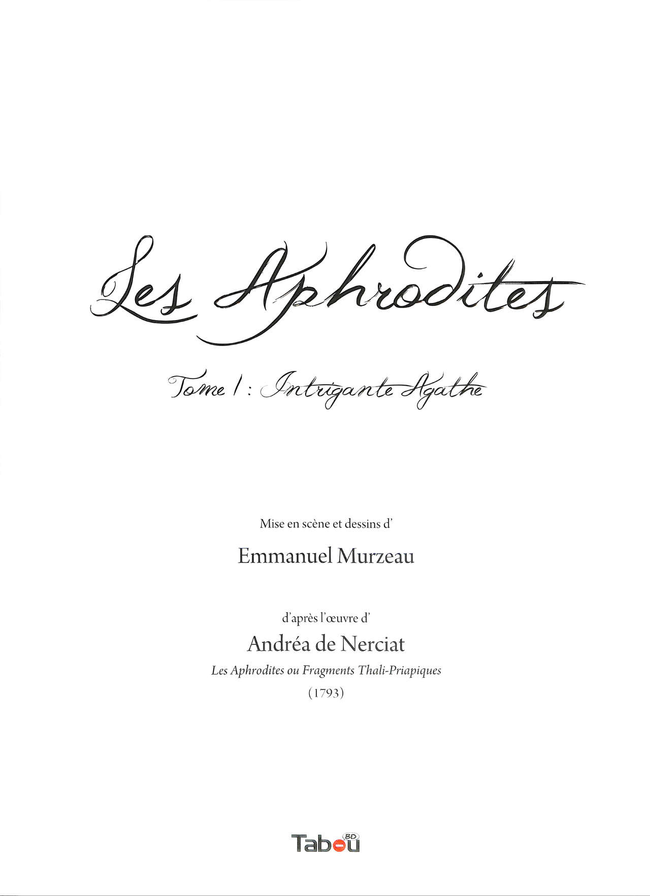 Les Aphrodites - Volume 1 page 4 full