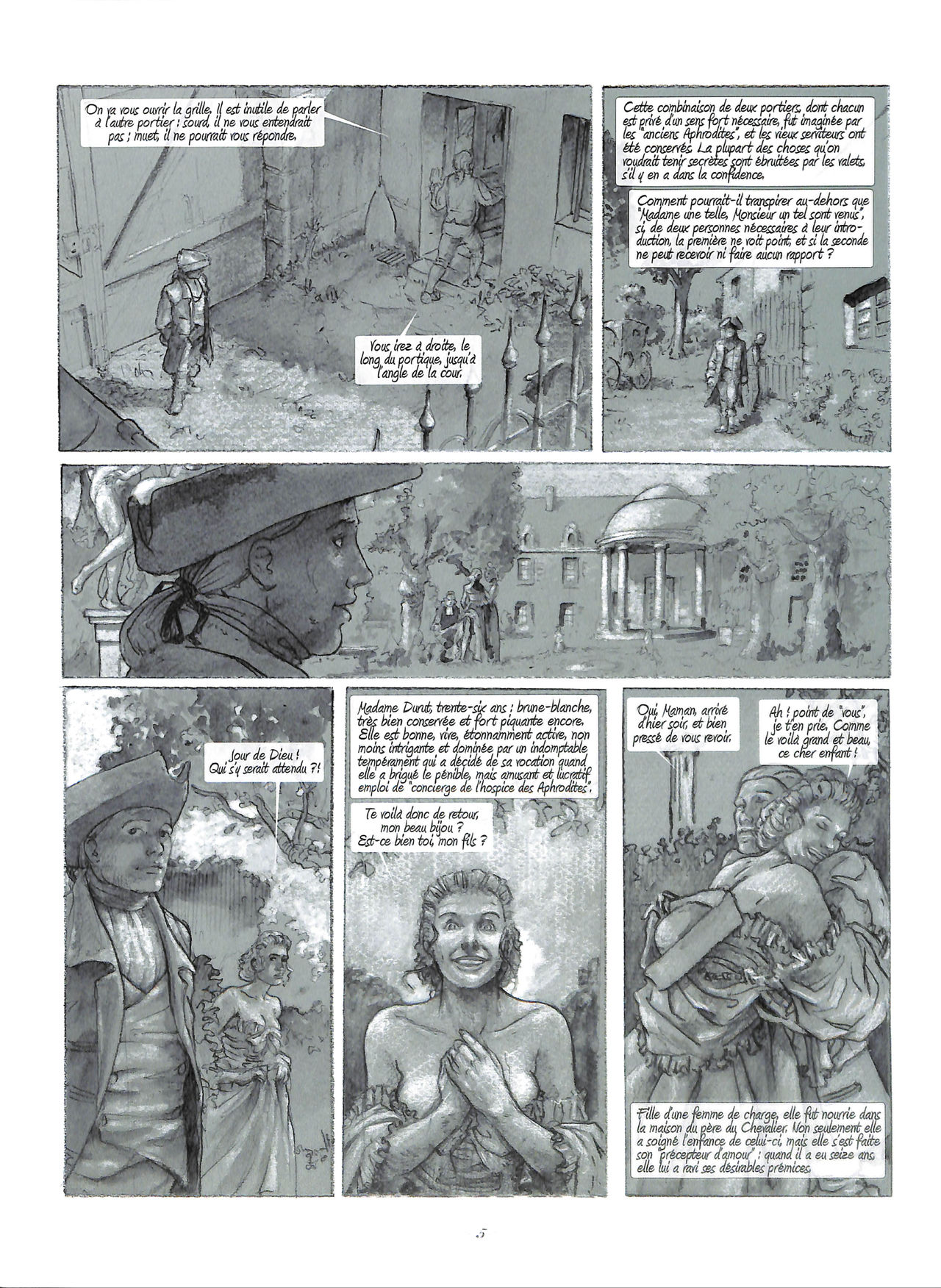 Les Aphrodites - Volume 1 page 8 full