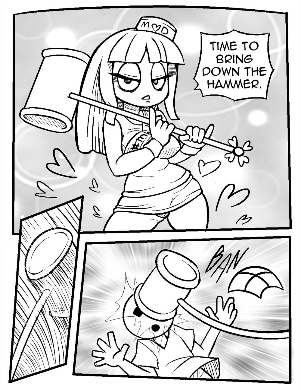 bakemononster archive / she does it for free page 10 full