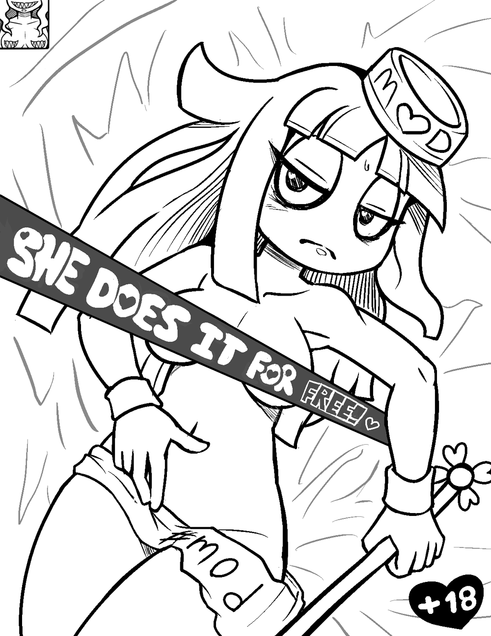 bakemononster archive / she does it for free page 3 full