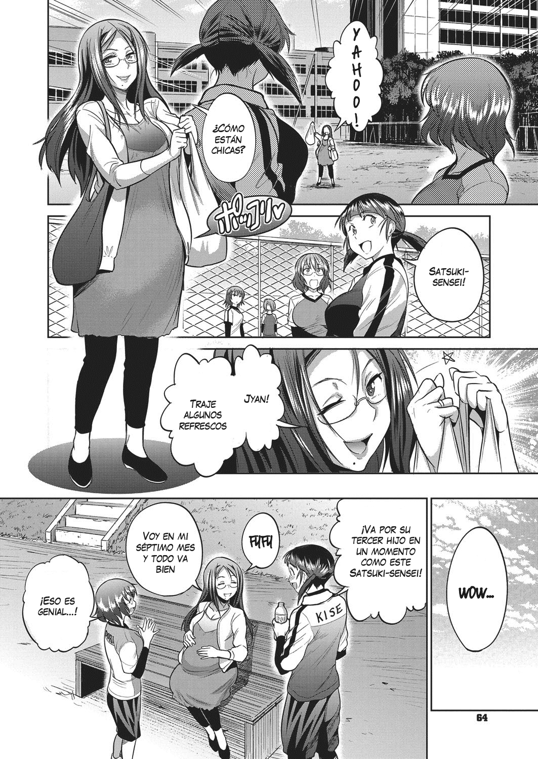 Joshi Lacu! - Girls Lacrosse Club ~2 Years Later~ Ch. 3 page 6 full