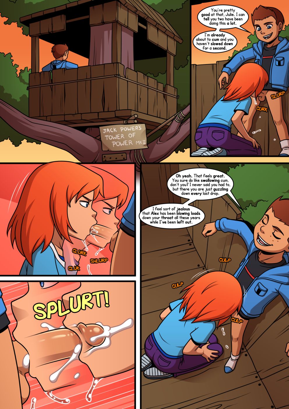 Butt Sextortion - Colors page 1 full