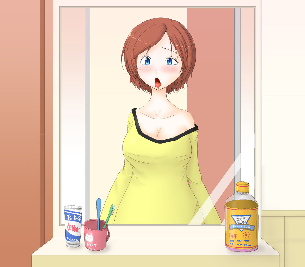 Nyotaika Shitara Shinyuu to Love Sex page 3 full