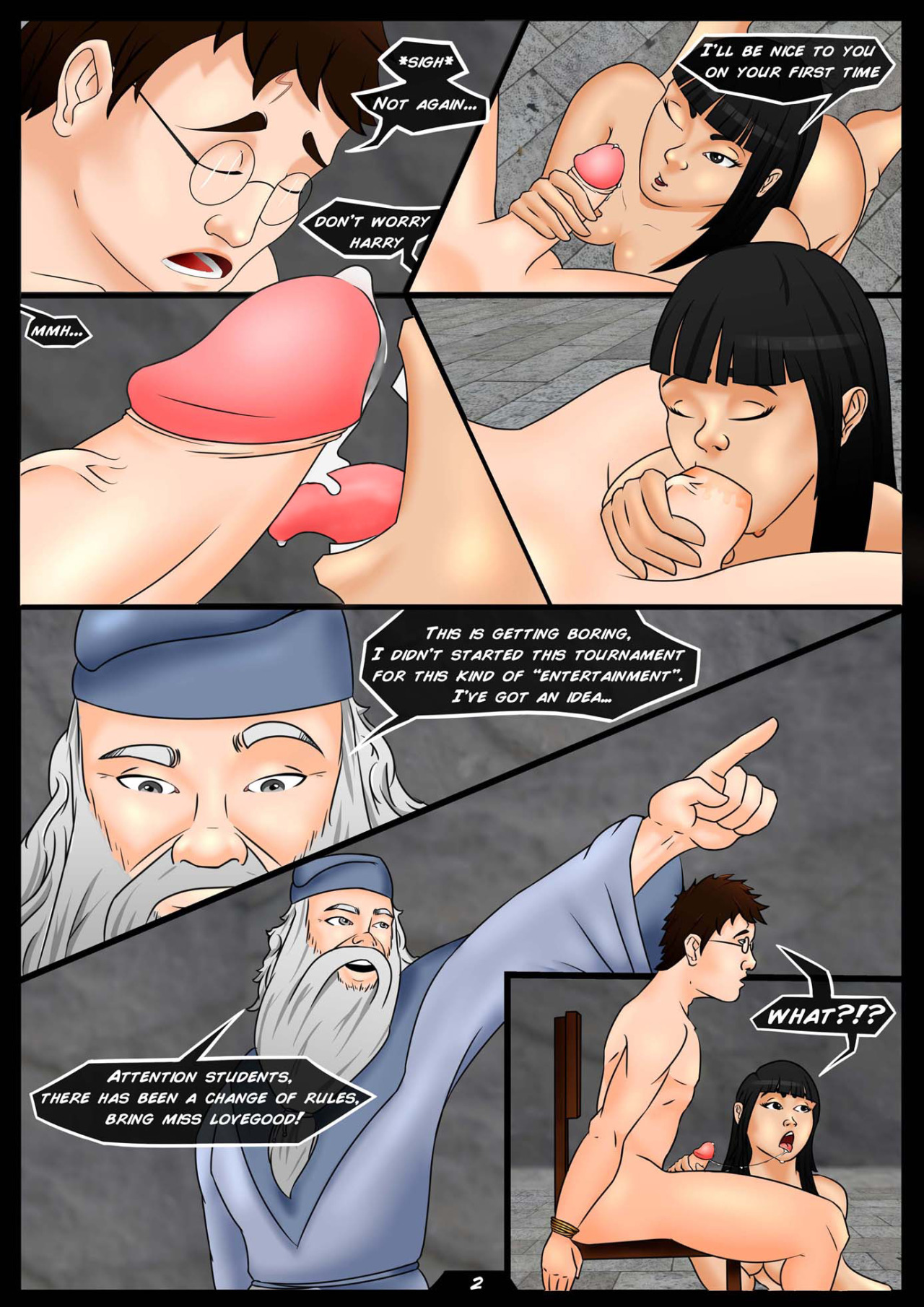 Harry Potter And The Whore Games page 3 full